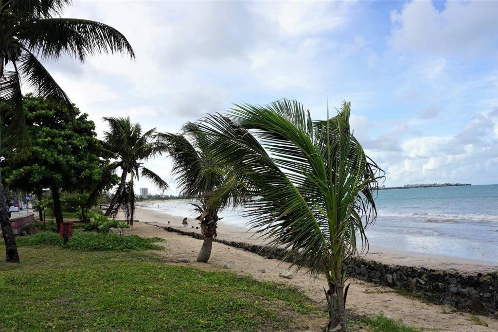 Joao Pessoa, A Dois Passos Do Paraiso, 2 Suites Com A/C, Vista Panoramica Para O Mar Do Bessa, Portaria 24H E 2 Vagas De Garagem Экстерьер фото