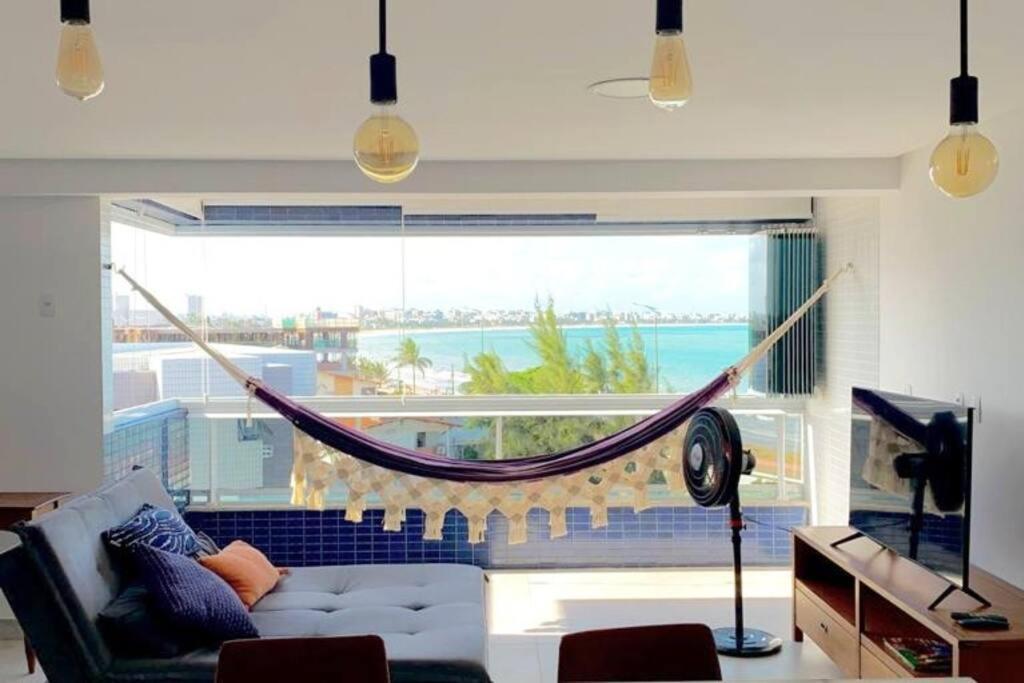 Joao Pessoa, A Dois Passos Do Paraiso, 2 Suites Com A/C, Vista Panoramica Para O Mar Do Bessa, Portaria 24H E 2 Vagas De Garagem Экстерьер фото